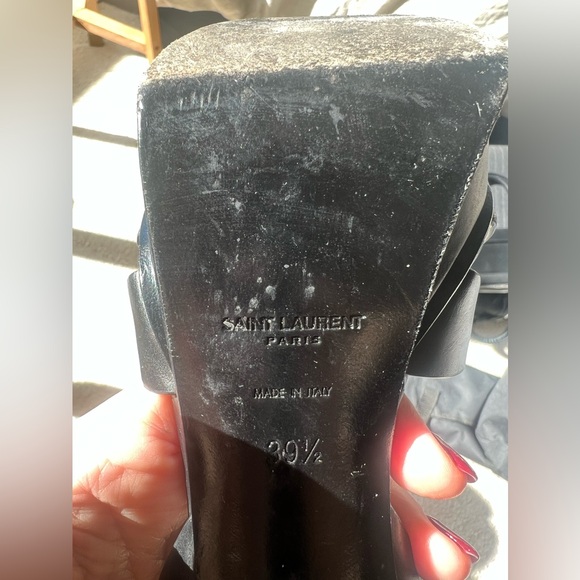 Saint Laurent Tribute Sandals - a bit worn but great deal. - Picture 10 of 12